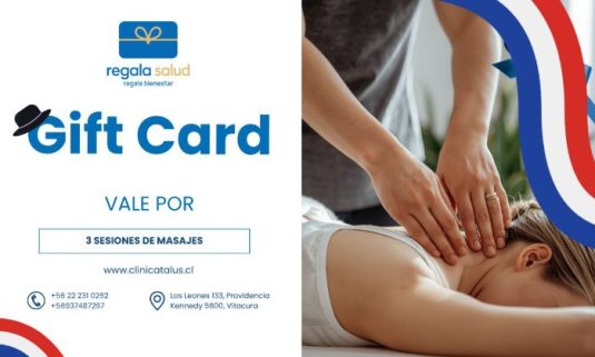 3 Sesiones de Masajes