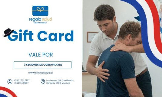 3 Sesiones de Quiropraxia