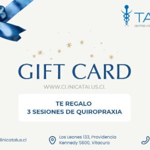 3 Sesiones de Quiropraxia