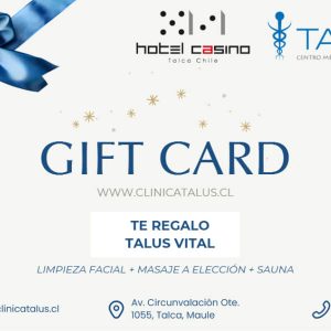 Talus Vital (Limpieza Facial + Masaje a Elección + Sauna)