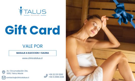 Masaje a elección + Sauna