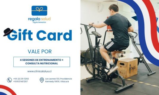 4 Sesiones de Entrenamiento + Consulta Nutricional